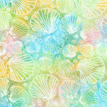 Toes in the Sand (Powdered Pastels) Batik