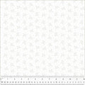 Tossed Posey-White on White
