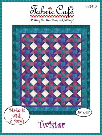 Twister: 5-yard Quilt Pattern