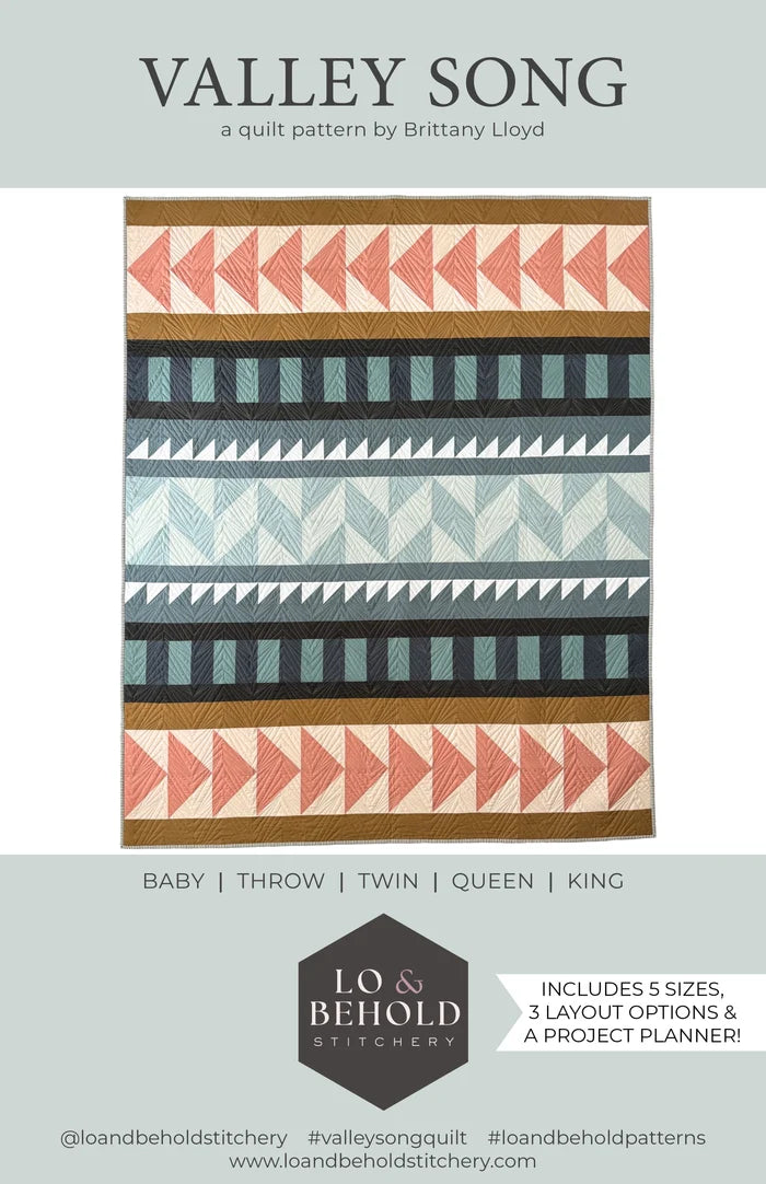 Valley Song Quilt Pattern