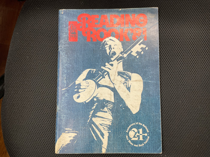 Vintage 1980s Reading Rock Mag