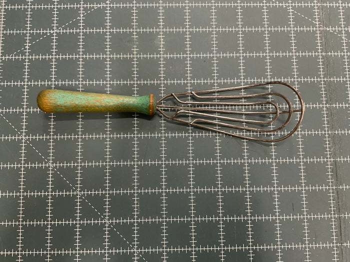 Vintage green whisk 1930s