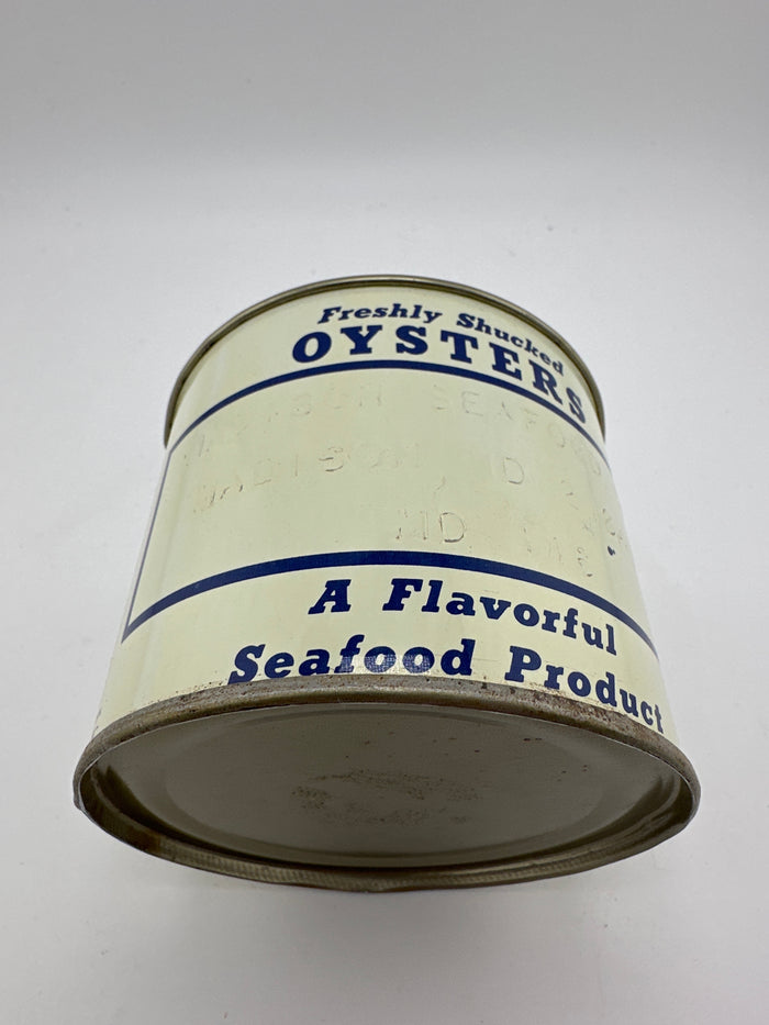 Vintage Madison Oyster Tin