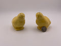 Vintage salt and pepper yellow chicks