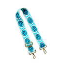 Western Squash Blossom Guitar Strap